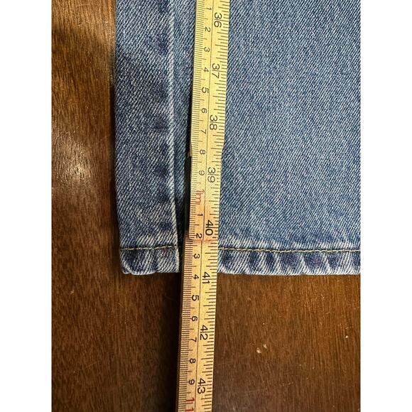 Levi 505 Jeans Men 38x30 Classic Academia Twee Western Cowboy Aztec Minimalist - Picture 8 of 11